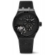 Maurice Lacroix Aikon Master Grand Date Black ∅45 mm - 10 ATM, Esfera negra, correa de piel sintética negra
