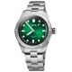 Oris Divers Sixty-Five Calibre 400 ∅38 mm - 10 ATM, Esfera verde, brazalete de acero