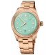 Oris Divers Sixty-Five Cotton Candy ∅38 mm - 10 ATM, Esfera verde, brazalete de bronce