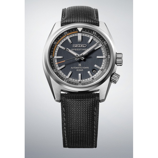 Seiko Prospex Speedtimer ∅39,5 mm - 20 ATM, correa de piel de vaca