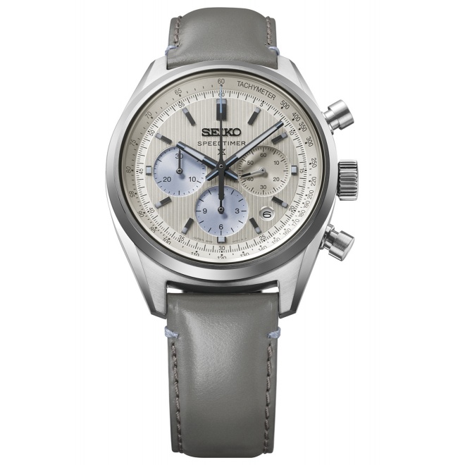 Seiko Prospex Speedtimer ∅42 mm - 10 ATM, correa de piel de vaca