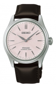 Seiko Presage Classic Series ∅38 mm - 10 ATM, correa de piel de vaca