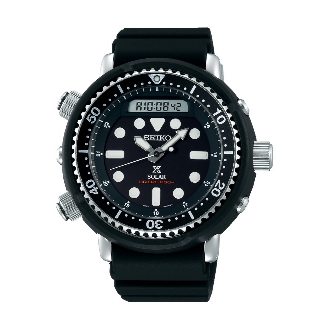 Seiko Prospex Mar ∅47,8 mm - 20 ATM, correa de silicona