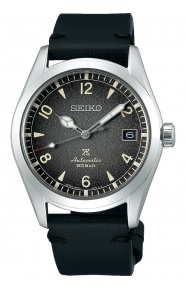 Seiko Prospex Tierra ∅38 mm - 20 ATM, correa de piel de vaca