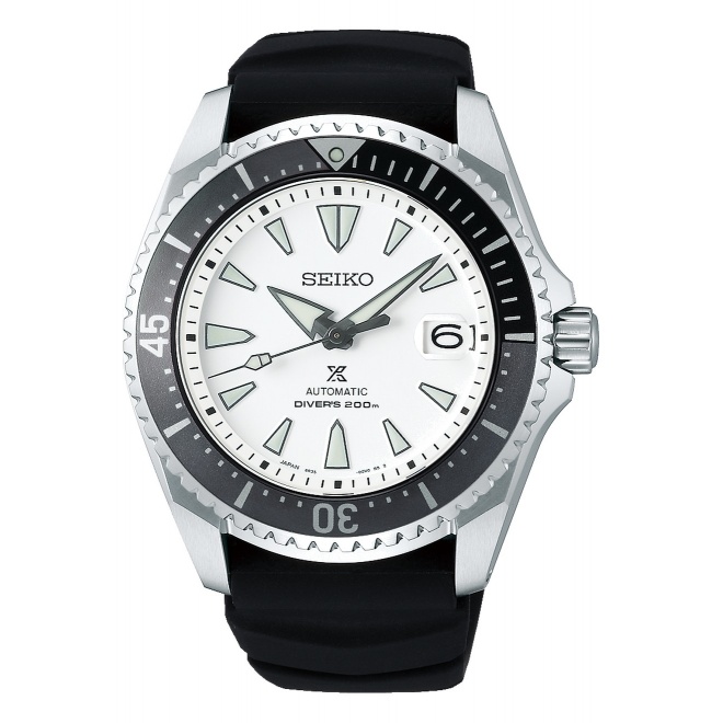 Seiko Prospex Mar ∅43,5 mm - 20 ATM, correa de silicona