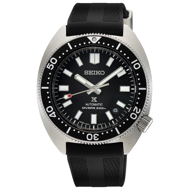 Seiko Prospex Mar ∅41 mm - 20 ATM, correa de silicona