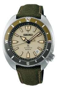 Seiko Prospex Tierra ∅42,4 mm - 20 ATM, correa de poliéster