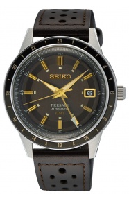 Seiko Presage Style60's ∅40,8 mm - 5 ATM, correa de piel de vaca