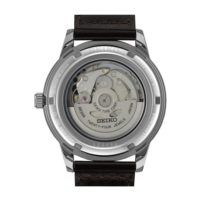 Seiko Presage Style60's ∅40,8 mm - 5 ATM, correa de piel de vaca