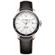 Baume & Mercier Clifton Club ∅42 mm - 10 ATM, Esfera blanca, correa de cuero de ternera