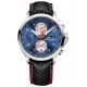 Baume & Mercier Clifton Club 44 x 45,76 mm - 5 ATM, Esfera azul, correa de calf leather