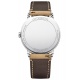 Baume & Mercier Classima ∅40 mm - 5 ATM, Esfera azul, correa de becerro