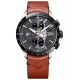 Baume & Mercier Clifton Club 44 x 45,76 mm - 5 ATM, Esfera gris pizarra, correa de ternero