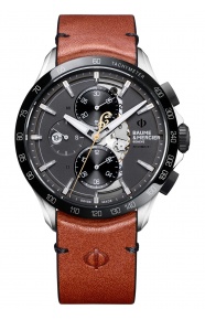 Baume & Mercier Clifton Club 44 x 45,76 mm - 5 ATM, Esfera gris pizarra, correa de ternero