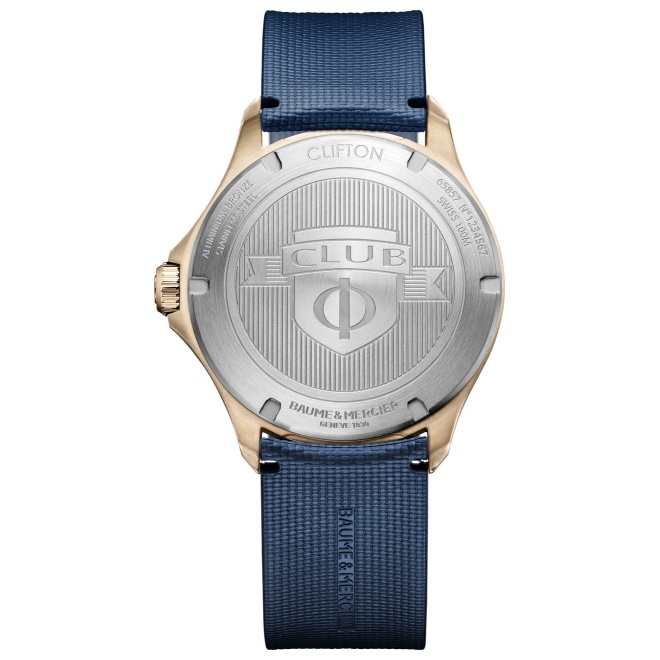 Baume & Mercier Clifton Club ∅42 mm - 10 ATM, Esfera azul