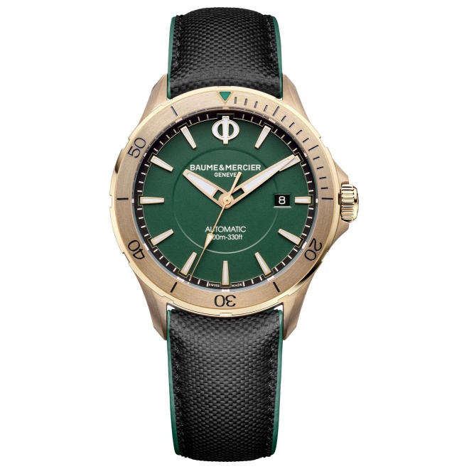 Baume & Mercier Clifton Club ∅42 mm - 10 ATM, Esfera verde