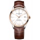 Baume & Mercier Clifton ∅40 mm - 5 ATM, Esfera blanco roto, correa de aligátor con escamas cuadradas semimate