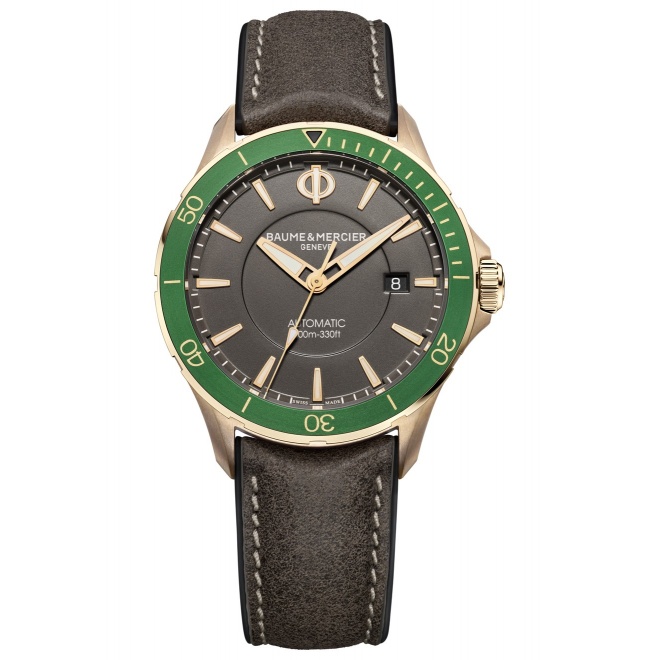 Baume & Mercier Clifton Club ∅42 mm - 10 ATM, Esfera gris