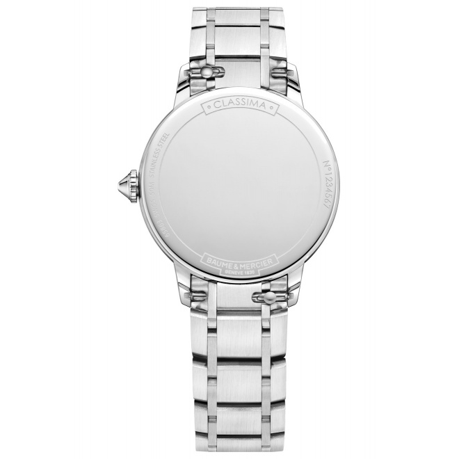 Baume & Mercier Classima ∅31 mm - 5 ATM, Esfera verde, brazalete de acero
