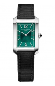Baume & Mercier Hampton 34,9 x 22,2 mm - 5 ATM, Esfera verde
