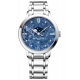 Baume & Mercier Classima ∅36,5 mm - 5 ATM, Esfera azul, brazalete de acero