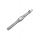 Baume & Mercier Hampton 43,0 x 27,5 mm - 5 ATM, Esfera gris, brazalete de acero