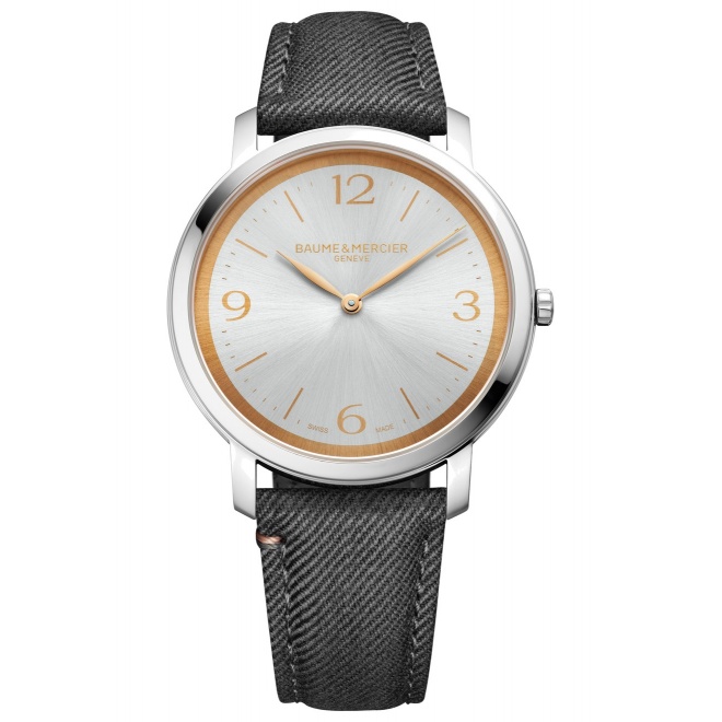Baume & Mercier Classima - 5 ATM, Esfera plata efecto rayos de sol