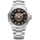 Baume & Mercier Riviera ∅42 mm - 10 ATM, Esfera gris, brazalete de acero