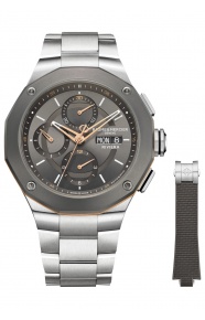 Baume & Mercier Riviera ∅43 mm - 10 ATM, brazalete de acero