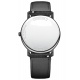 Baume & Mercier Classima ∅39 mm - 5 ATM, Esfera negra, correa de tejido