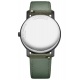 Baume & Mercier Classima ∅42 mm - 3 ATM, Esfera verde, correa de tejido