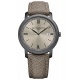 Baume & Mercier Classima ∅42 mm - 3 ATM, Esfera gris, correa de tejido
