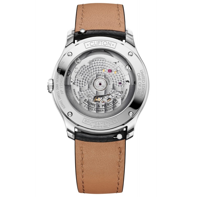 Baume & Mercier Clifton ∅39 mm - 5 ATM, Esfera cobre, correa de becerro