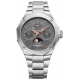 Baume & Mercier Riviera ∅40 mm - 5 ATM, Esfera gris, brazalete de acero