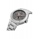 Baume & Mercier Riviera ∅40 mm - 5 ATM, Esfera gris, brazalete de acero