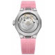 Baume & Mercier Riviera ∅33 mm - 5 ATM, Esfera rosa, correa de synthetic elastomer