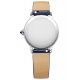 Baume & Mercier Classima ∅31 mm - 5 ATM, Esfera azul, correa de aligátor con escamas cuadradas brillante