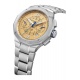 Baume & Mercier Riviera ∅41 mm - 10 ATM, Esfera amarilla, brazalete de acero