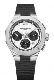Baume & Mercier Riviera ∅41 mm - 10 ATM, correa de caucho