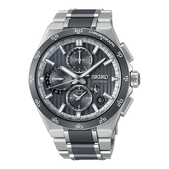 Seiko Astron ∅43,2 mm - 10 ATM, Esfera gris claro - HAB007J1