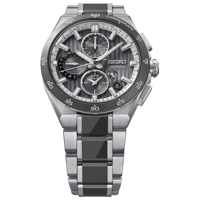 Seiko Astron ∅43,2 mm - 10 ATM, Esfera gris claro - HAB007J1
