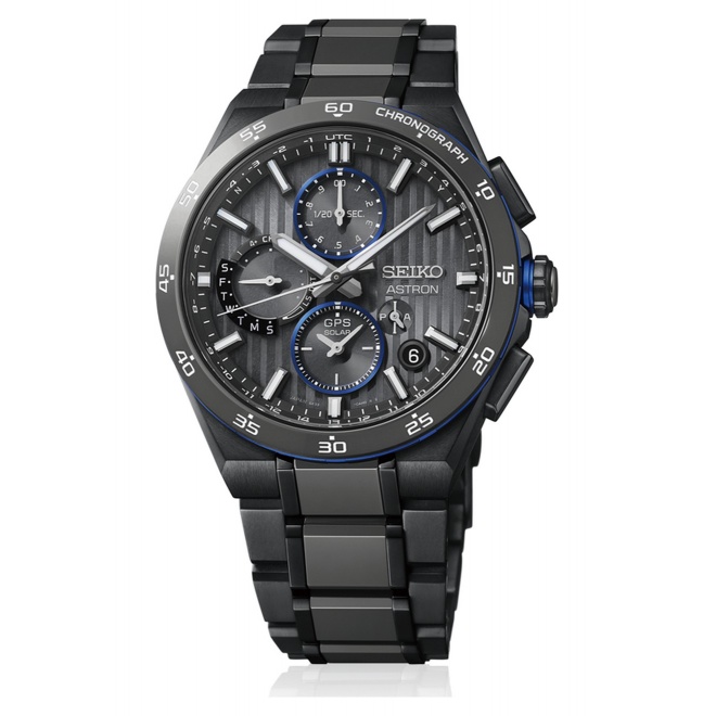 Seiko Astron ∅43,2 mm - 10 ATM, Esfera negra - HAB008J1