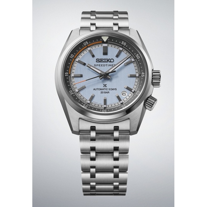 Seiko Prospex Speedtimer ∅39,5 mm - 20 ATM, Esfera azul claro - HBC003J1