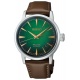 Seiko Presage Cocktail Time ∅38,5 mm - 5 ATM, Esfera verde, correa de piel de vaca - HCB002J1