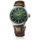 Seiko Presage Cocktail Time ∅38,5 mm - 5 ATM, Esfera verde, correa de piel de vaca - HCB002J1