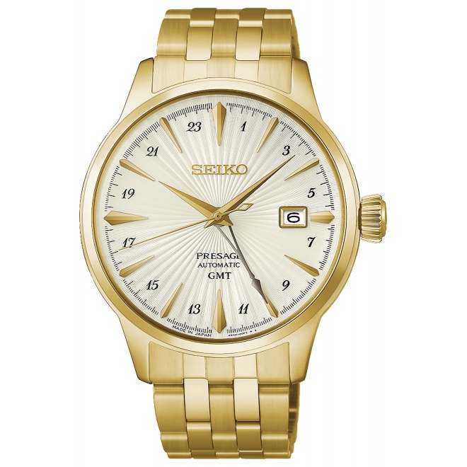 Seiko Presage Cocktail Time ∅40,5 mm - 5 ATM, Esfera blanca - HCB004J1