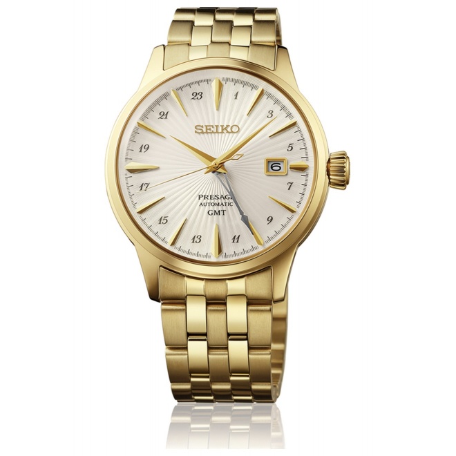 Seiko Presage Cocktail Time ∅40,5 mm - 5 ATM, Esfera blanca - HCB004J1