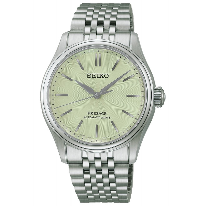 Seiko Presage Classic Series ∅38 mm - 10 ATM, Esfera verde claro - HCC002J1