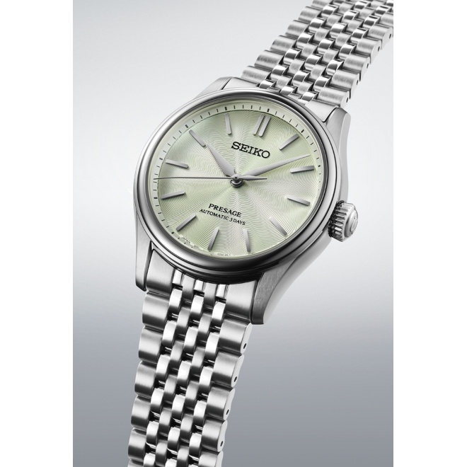 Seiko Presage Classic Series ∅38 mm - 10 ATM, Esfera verde claro - HCC002J1