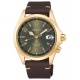 Seiko Prospex Tierra ∅39,5 mm - 20 ATM, Esfera verde oliva, correa de piel de vaca - SPB210J1